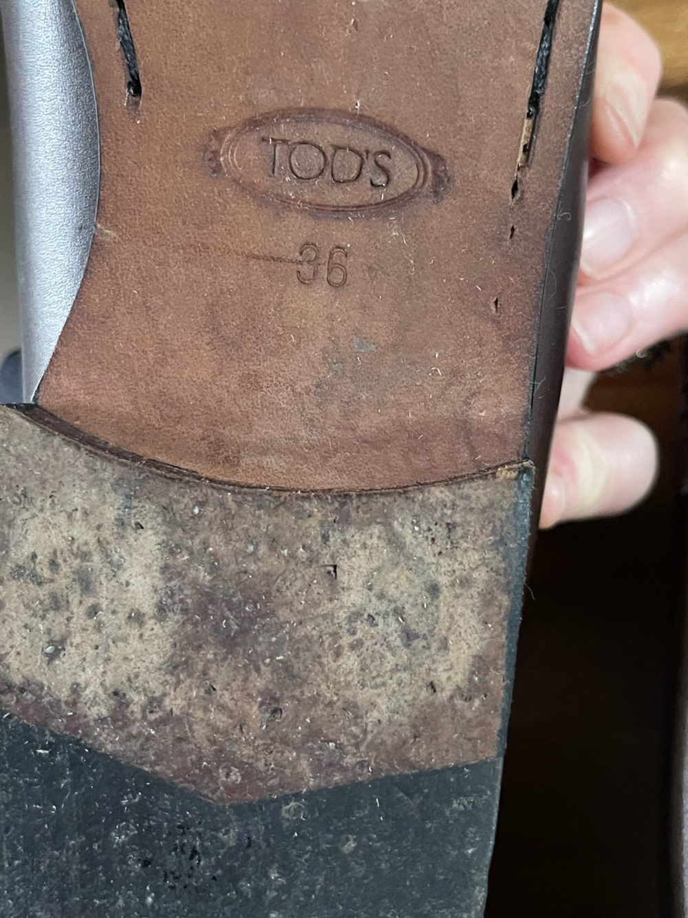 Women’s Tods Penny Loafers . Size 36 - Picture 7 of 10